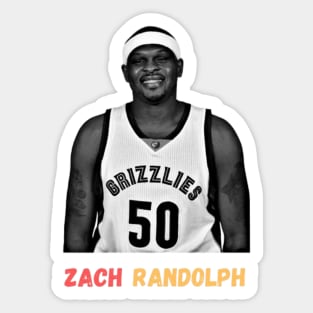 Zach Randolph memphis Sticker